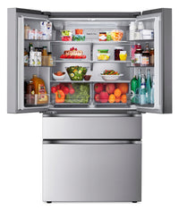 LG 30 Cu. Ft. Smart 4-Door French-Door Refrigerator with Full-Convert Drawer™ - LF30S8210S | Réfrigérateur intelligent LG de 30 pi³ à 4 portes françaises avec tiroir Full-ConvertMC - LF30S8210S | LF30S82S