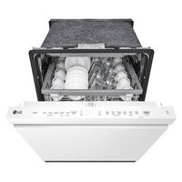 LG Top-Control Dishwasher with QuadWash® and Third Rack - LDPN4542W | Lave-vaisselle LG avec commandes sur le dessus, QuadWashMC et 3e panier - LDPN4542W | LDPN454W