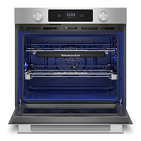 KitchenAid 30" Smart Electric Single Wall Oven – PrintShield Stainless Steel - KOES730SPS | Four mural simple électrique intelligent KitchenAid de 30 po - acier inoxydable PrintShieldMC - KOES730SPS