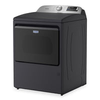 Maytag 6.0 Cu. Ft. Smart Top-Load Washer and 7.4 Cu. Ft. Electric Dryer - Midnight Steel | Laveuse intelligente à chargement par le haut de 6,0 pi³ et sécheuse électrique de 7,4 pi³ de Maytag - acier minuit