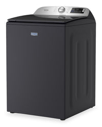 Maytag 6.0 Cu. Ft. Pet Pro Smart Top-Load Washer and 7.4 Cu. Ft. Electric Dryer – Midnight Steel  | Laveuse intelligente à chargement par le haut de 6,0 pi³ et sécheuse électrique de 7,4 pi³ Animal Pet Pro de Maytag - acier minuit