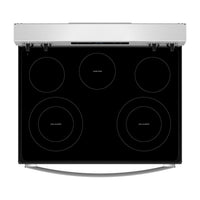 Whirlpool 5.3 Cu. Ft. Electric Range with Air Cooking - Fingerprint Resistant Stainless Steel - YWFES4530SZ | Cuisinière électrique Whirlpool de 5,3 pi3 avec cuisson à air - acier inoxydable résistant aux traces de doigts - YWFES4530SZ