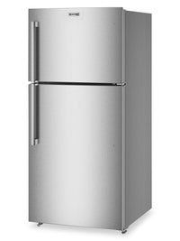 Maytag 30" 19 Cu. Ft. Top-Freezer Refrigerator – Fingerprint Resistant Stainless Steel - MRTX5119SZ | Réfrigérateur Maytag de 19 pi3 et de 30 po à congélateur supérieur - acier inoxydable résistant aux traces de doigts - MRTX5119SZ