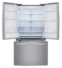 LG 29 Cu. Ft. French-Door Refrigerator with Water Dispenser - LRFWS2906V | Réfrigérateur LG de 29 pi³ à portes françaises avec distributeur d'eau - LRFWS2906V | LRFWS29V