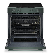 KitchenAid 30" 5.3 Cu. Ft. Electric Range – Juniper - YKSES530SJP | Cuisinière électrique KitchenAid de 5,3 pi³ et de 30 po - genièvre - YKSES530SJP