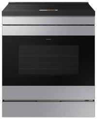 Samsung Bespoke 6.3 Cu. Ft. 9 Series Induction Range with Oven Camera - NSI6DG9900SRAC | Cuisinière à induction Bespoke Samsung de série 9 de 6,3 pi³ avec caméra de four - NSI6DG9900SRAC | NSI6D99S