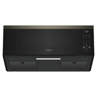 Whirlpool 1.1 Cu. Ft. Smart Low-Profile Over-the-Range Microwave - Black Stainless Steel - YWMML5530RV | Four à micro-ondes à hotte intégrée intelligent à profil bas Whirlpool de 1,1 pi3 - acier inoxydable noir - YWMML5530RV | YWMML5RV