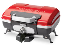 Cuisinart Petite Gourmet Portable Tabletop Gas Grill - Red - CGG-180T-C | Barbecue de table à gaz portatif Petit gourmet de Cuisinart - rouge - CGG-180T-C | CGG180TC