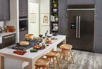 KitchenAid 29.4 Cu. Ft. Built-In Side-by-Side Refrigerator - KBSD708MBS | Réfrigérateur encastré KitchenAid de 29,4 pi³ à compartiments juxtaposés - KBSD708MBS | KBSD78BS