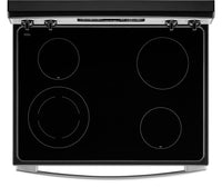 Amana 4.8 Cu. Ft. Electric Range with Self-Clean - YAER6603SMS | Cuisinière électrique Amana de 4,8 pi3 avec autonettoyage - YAER6603SMS | YAER66MS
