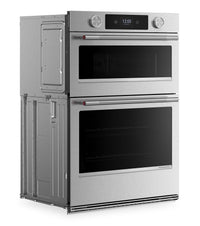 KitchenAid 30" Smart Electric Combo Wall Oven - PrintShield™ Stainless - KOEC730SPS | Four mural combiné intelligent électrique KitchenAid de 30 po - acier inoxydable PrintShieldMC - KOEC730SPS