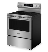 Maytag 30" 5.3 Cu. Ft. Electric Range with No Preheat Air Fry - Stainless Steel - YMFES7030SZ | Cuisinière électrique Maytag de 5,3 pi3 et de 30 po avec friture à air sans préchauffage - acier inoxydable - YMFES7030SZ