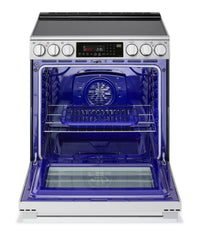 LG 6.3 Cu. Ft. Smart Electric Range with Air Fry – Fingerprint Resistant Stainless Steel - LSEL6337XE | Cuisinière intelligente électrique LG de 6,3 pi3 avec friture à air - acier inoxydable résistant aux traces de doigts - LSEL6337XE