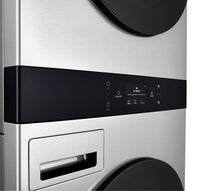 LG STUDIO WashTower™ with 5 Cu. Ft. Washer and 7.4 Cu. Ft. Electric Dryer - SWWE50N3 | Tour de lavage WashTowerMC LG STUDIO avec laveuse 5 pi³ et sécheuse électrique 7,4 pi³ - SWWE50N3 | SWWE50N3