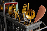 KitchenAid 24" 44 dBA Dishwasher with 360° Max Jets™ Third Rack – Black Ore - KDTS724SBE | Lave-vaisselle KitchenAid de 24 po et de 44 dBA avec troisième panier 360° Max JetsMC - minerai noir - KDTS724SBE