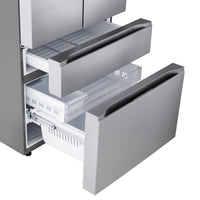 LG 30 Cu. Ft. Smart 4-Door French-Door Refrigerator with Full-Convert Drawer™ - LF30S8210S | Réfrigérateur intelligent LG de 30 pi³ à 4 portes françaises avec tiroir Full-ConvertMC - LF30S8210S | LF30S82S