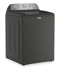 Maytag 5.5 Cu Ft. Top Load Impeller Washer with Pet Pro Option – Volcano Black - MTW5600RU | Laveuse Maytag à chargement par le haut de 5,5 pi3 avec turbine et option Animal Pet Pro - noir volcan - MTW5600RU