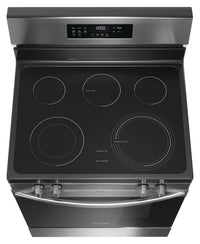 Frigidaire 5.3 Cu. Ft. Electric Range with Air Fry - FCRE308CAS | Cuisinière électrique Frigidaire de 5,3 pi3 avec friture à air Air Fry – FCRE308CAS | FCRE308S