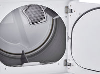 LG 7.3 Cu. Ft. Ultra Large Capacity Electric Dryer with Sensor Dry - DLE6100W | Sécheuse électrique LG à très grande capacité de 7,3 pi³ avec séchage par capteur - DLE6100W | DLE6100W