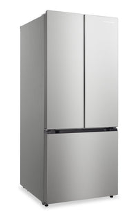 Hamilton Beach 30" 17.7 Cu. Ft French Door Refrigerator with Bottom Freezer - HBF1772  | Réfrigérateur Hamilton Beach de 17,7 pi3 et de 30 po à portes françaises avec congélateur inférieur - HBF1772