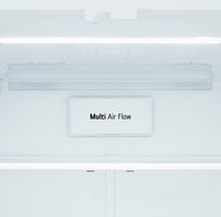 LG 33" 21 Cu. Ft. French 3-Door Refrigerator – Fingerprint Resistant Stainless Steel - LF21C6000V | Réfrigérateur 3 portes LG de 21 pi3 et de 33 po à portes françaises - acier inoxydable résistant aux traces de doigts - LF21C6000V