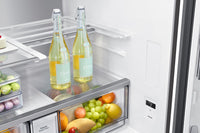 Samsung Bespoke 23 Cu. Ft. Counter-Depth 4-Door Flex™ Refrigerator with Beverage Centre™ - RF23DG9600SRAC | Réfrigérateur Bespoke de Samsung de 23 pi3 de profondeur comptoir à 4 portes Flex - RF23DG9600SRAC | RF23D96S