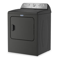 Maytag 5.4 Cu Ft. Top Load Washer with Pet Pro and 7.0 Cu Ft. Gas Dryer – Volcano Black  | Laveuse à chargement par le haut 5,4 pi³ avec Animal Pet Pro et sécheuse à gaz 7,0 pi³ de Maytag - noir volcan