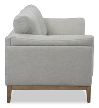 Valley 83.5" Fabric Sofa with Rubberwood Base and Legs - Sand | Sofa Valley de 83,5 po en tissu avec base et pattes en hévéa - sable