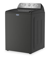 Maytag 5.5 Cu Ft. Top Load Impeller Washer with Pet Pro Option – Volcano Black - MTW5600RU | Laveuse Maytag à chargement par le haut de 5,5 pi3 avec turbine et option Animal Pet Pro - noir volcan - MTW5600RU