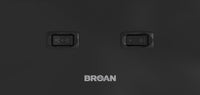 Broan GLA1 Series 42" Under-Cabinet Range Hood – Black - GLA1423BL | Hotte de cuisinière sous l’armoire Broan de série GLA1 de 42 po - Noir -  GLA1423BL