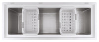 GE 15.7 Cu. Ft. Manual Defrost Chest Freezer - FCM16SLWW | Congélateur coffre GE à dégivrage manuel de 15,7 pi3 - FCM16SLWW | FCM16SLW