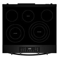 Whirlpool 30" 5.3 Cu. Ft Electric Range with Air Cooking – Black - YWSES5030SB | Cuisinière électrique Whirlpool de 5,3 pi³ et de 30 po avec cuisson à air - noire - YWSES5030SB