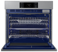Samsung 5.1 Cu. Ft. 7 Series Single Wall Oven with AI Camera - NV51CG700SSRAA | Four mural simple Samsung de 5,1 pi³ à hublot de série 7 avec caméra IA - NV51CG700SSRAA | NV51C7SS