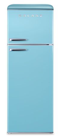 Galanz 12 Cu. Ft. Top-Freezer Retro Refrigerator - GLR12TBEEFR | Réfrigérateur rétro Galanz de 12 pi3 à congélateur supérieur - GLR12TBEEFR | GLR12TBL
