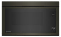 KitchenAid 1.1 Cu. Ft. Over-the-Range Microwave with Flush Built-In Design - YKMMF330PBS  | Four à micro-ondes hotte intégrée KitchenAid 1,1 pi³ avec conception encastrée affleurée - YKMMF330PBS  | YKMMF33B