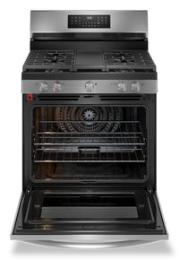 Frigidaire Gallery 5.1 Cu. Ft. Gas Range with Total Convection - GCRG3060BF | Cuisinière à gaz Frigidaire Gallery de 5,1 pi3 avec convection totale - GCRG3060BF | GCRG30BF