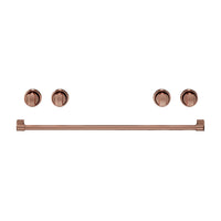 Thor Kitchen Handle and Knob Set for 36” Range in Rose Gold - CKA-RE36-RSG | Ensemble de poignées et de boutons Thor Kitchen or rose pour cuisinière de 36 po -  | RE36KRSG