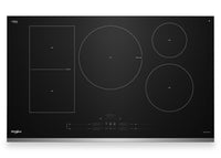 Whirlpool 36" 5-Element Induction Cooktop - Stainless Steel - WCIT7536SS | Surface de cuisson à induction Whirlpool de 36 po à 5 éléments - acier inoxydable - WCIT7536SS