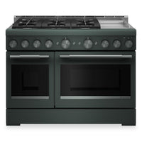 KitchenAid 6.3 Cu. Ft. 6 Burner Commercial-Style Gas Range – Juniper - KFGD948SJP | Cuisinière à gaz KitchenAid de 6,3 pi³ de style commercial à 6 brûleurs - genièvre - KFGD948SJP