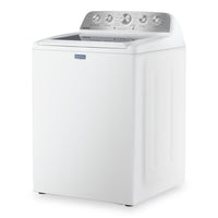 Maytag 5.5 Cu Ft. Top Load Washer with Pet Pro and 7.0 Cu. Ft. Pet Pro Electric Dryer – White | Laveuse à chargement par le haut 5,5 pi³ avec Animal Pet Pro et sécheuse électrique Animal Pet Pro 7,0 pi³ de Maytag - blanches