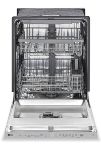 LG Top-Control Dishwasher with QuadWash® and Third Rack - LDPN454HT | Lave-vaisselle LG avec commandes sur le dessus, QuadWashMC et 3e panier - LDPN454HT | LDPN454T