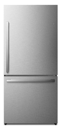 Hisense RB17N6DSE 17.0 Cu Ft Counter-Depth Bottom Mount Refrigerator-RB17N6DS