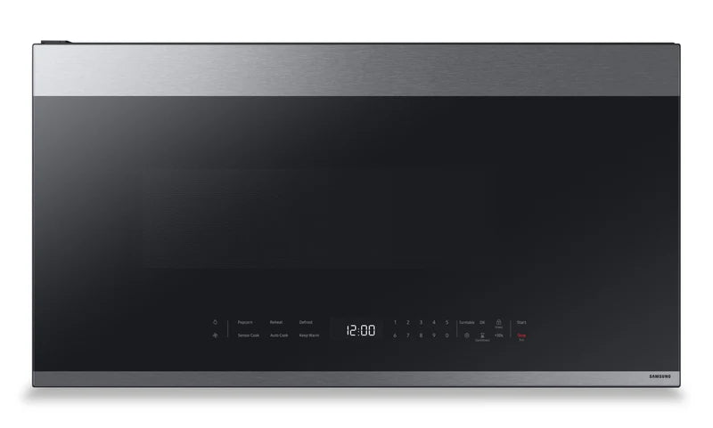 Samsung BESPOKE Stainless Steel Over the Range Microwave with 400 CFM (2.1cu.ft.)-ME21DG6S