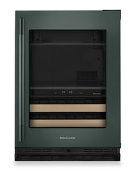 KitchenAid 24" Beverage Centre with Wood-Front Racks – Juniper - KUBR524SJP | Refroidisseur à boissons KitchenAid de 24 po avec grilles à devant en bois - genièvre - KUBR524SJP