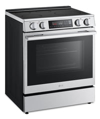 LG 6.3 Cu. Ft. Smart Induction Slide-In Range with Air Fry - LSIL6334XE | Cuisinière induction encastrée intelligente LG de 6,3 pi3 avec friture à air - LSIL6334XE