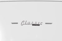 Unique Classic Retro 24" 11 Cu Ft. Top Freezer Refrigerator – Marshmallow White - UNQ-310L W TM | Réfrigérateur Classic Rétro d’Unique de 24 po et de 11 pi3 à congélateur supérieur - blanc guimauve - UNQ-310L W TM