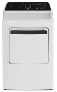 Frigidaire 5.1 Cu. Ft. Top-Load Washer and 7 Cu. Ft. Electric Dryer - White | Laveuse à chargement par le haut de 5,1 pi³ et sécheuse électrique de 7 pi³ de Frigidaire - blanches