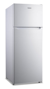 Galanz 7.6 Cu. Ft. Compact Top-Freezer Refrigerator - GLR76TWEE | Réfrigérateur Galanz compact de 7,6 pi3 à congélateur supérieur - GLR76TWEE | GLR76TWW