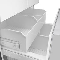 Bosch 36'' 21.6 Cu. Ft French Door Refrigerator – Fingerprint Resistant Stainless Steel - B36CD10ENS | Réfrigérateur Bosch de 36 po et de 21,6 pi3 à portes françaises - acier inoxydable résistant aux traces de doigts - B36CD10ENS