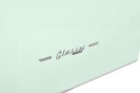 Classic Retro by Unique 36" 21.4 Cu. Ft. Counter-Depth Refrigerator - Summer Mint Green - UGP-595L LG AC | Réfrigérateur Classic Rétro par Unique de 36 po et de 21,4 pi3 de profondeur comptoir - vert menthe estival - UGP-595L LG AC | 595LLGAC